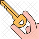Key House Unlock Icon