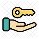 Key Keys Hand Icon
