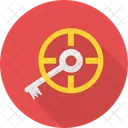 Key Focus Lock Icon