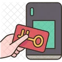 Key Card Door Icon