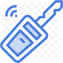 Key Car Smart Technology Wireless Connection Icon