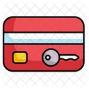 Key Card Security Key Icon