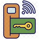 Key Card Security Key Icon