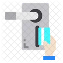 Key Card Hand Door Icon