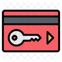 Key Card Room Key Card Key Icon