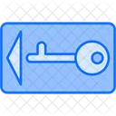 Key Card Card Key Security Icon