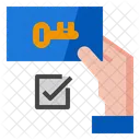 Certificate Access Internet Icon