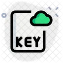 Key Cloud File  Icon