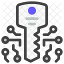 Key Digital Secure Protection Icon