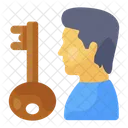 Key Person Key Employee Key Individual Icône