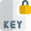 Key File Lock  Icon