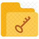 Key Folder Data Icon