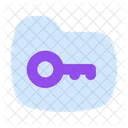 Key Folder Key Password Icon