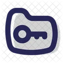 Key Folder Key Password Icon