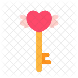 Key heart  Icon