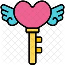 Key Heart  Icon