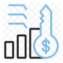 Key Dollar Money Icon