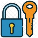 Key Lock Safety Icon