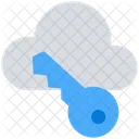 Cloud Computing Key Icon