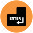 Enter Key Streamline Kameleon Icon