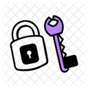 Key Unlock Icon