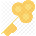 Key Unlocking Access Icon