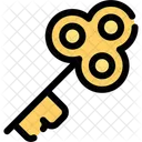 Key Unlocking Access Icon