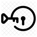 Key Keyhole Lock Icon