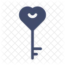 Key Marriage Heart Icon