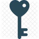 Key Heart Sign Love Inspiration Icon