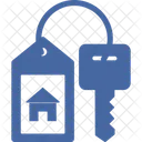 House Key Real Estate Icon