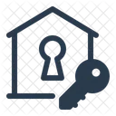 Key Property Access Security Features Icon