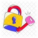 Key Lock  Icon