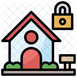 Key Lock House  Icon