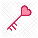 Key Love Valentine Romance Icon