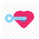 Key Love Symbol  Icon