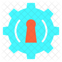 Key Management Icon - Download in Flat Style