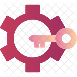 Key Management Icon - Download in Gradient Style
