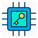 Key Microchip  Icon