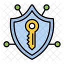 Security Lock Key Connection Icon