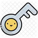 Key Smile Happy Icon