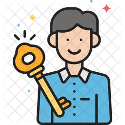 Key-person  Icon