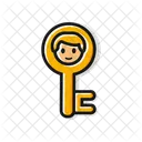 Key Businessman Business Key Icon