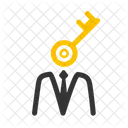 Key Person Consultant Keyman Icon