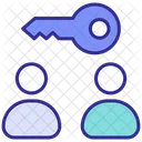 Key Person Key Businessman Icon