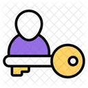 Key Person Key Employee Important Person Icon