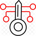 Key Security Cyber Digital Icon