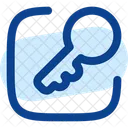 Key Square Computer Web Icon