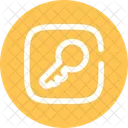 Key Square  Icon