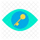 Key Lock View Icon